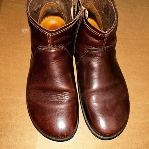 Birkenstock Brown Leather Boots